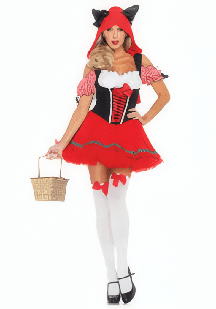 Disfraz de Caperucita Deluxe